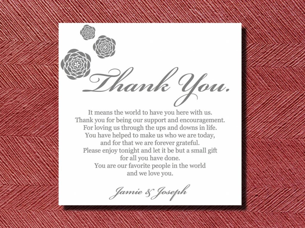 Thank You Party Invitation