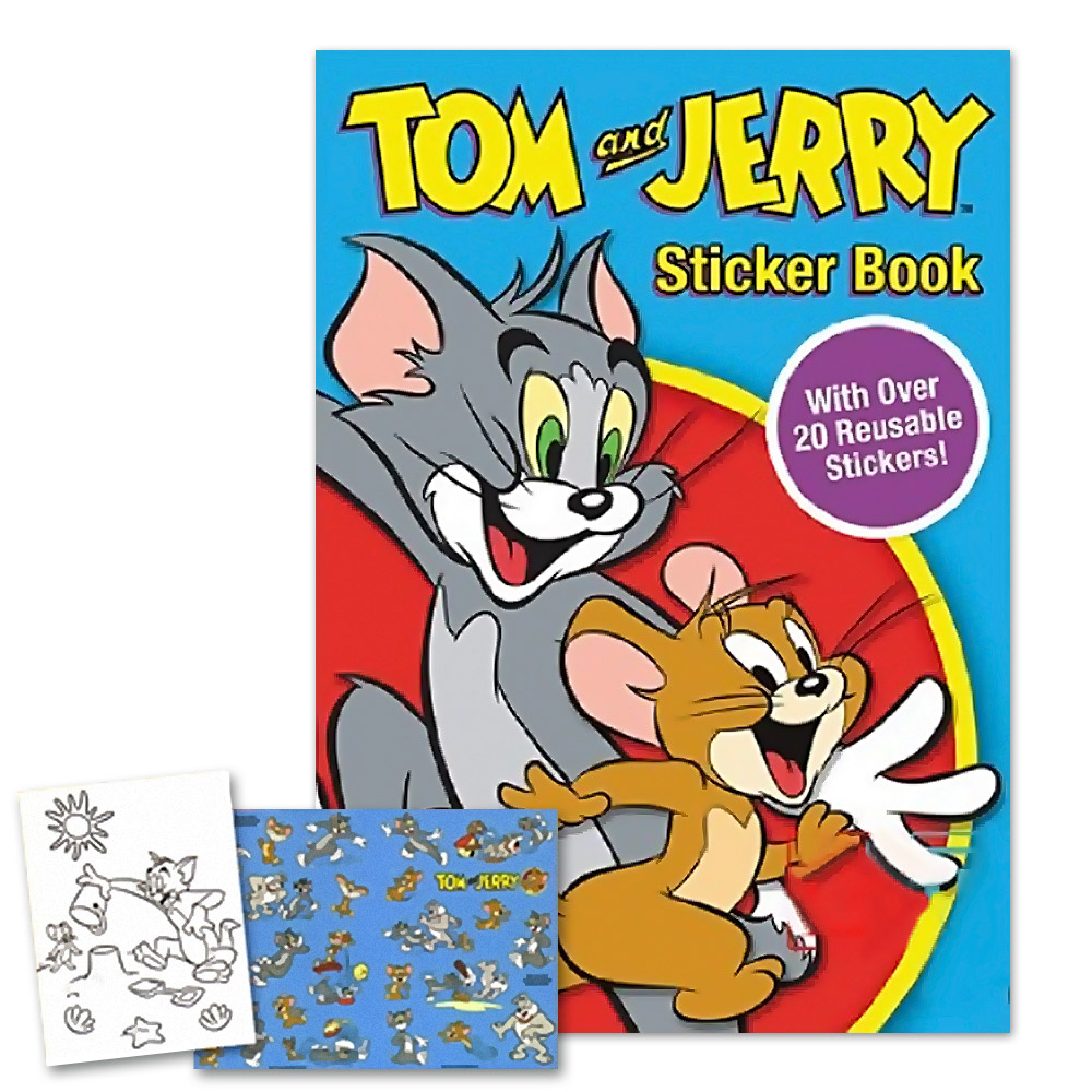 Tom & Jerry Sticker Book