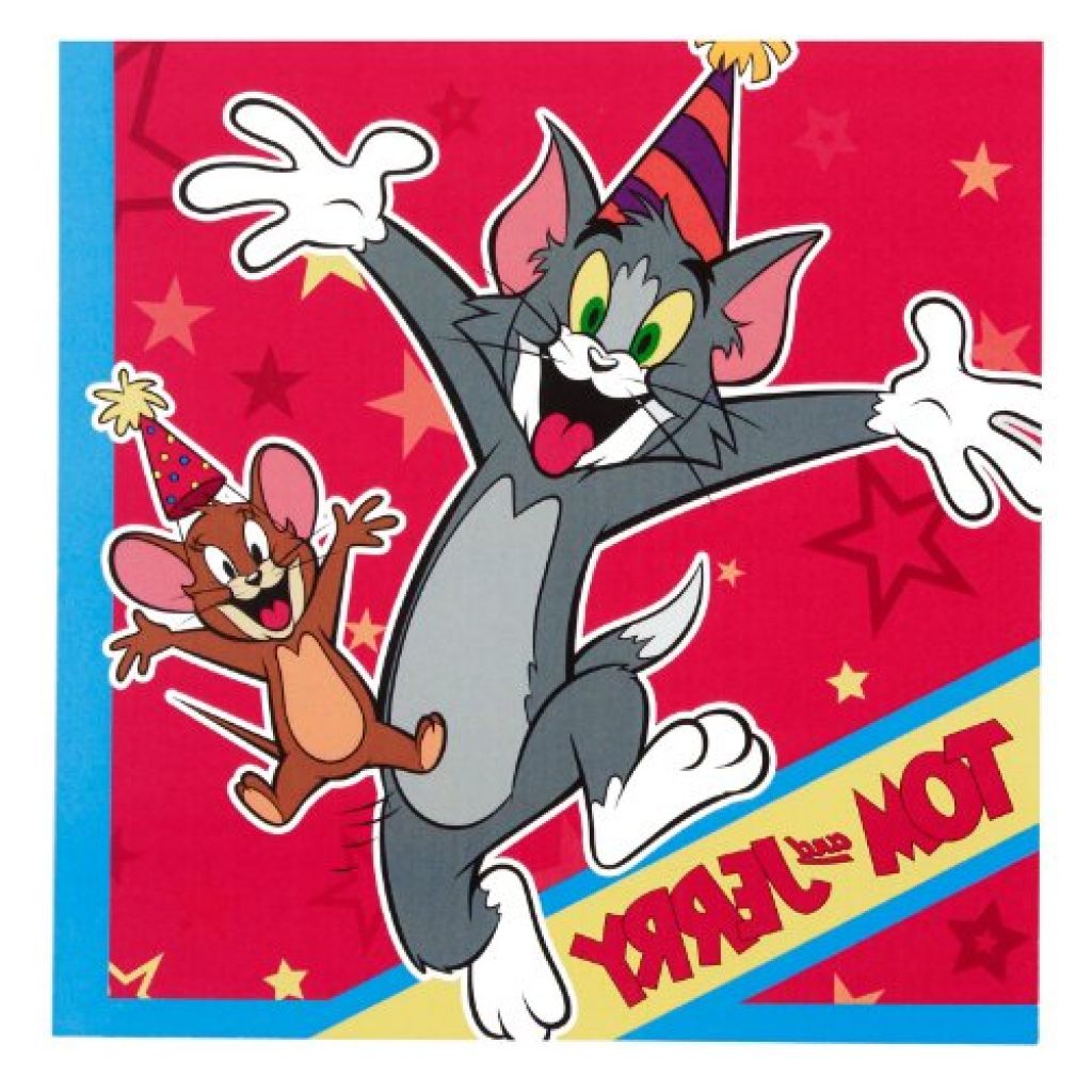 Tom And Jerry Birthday Invitations