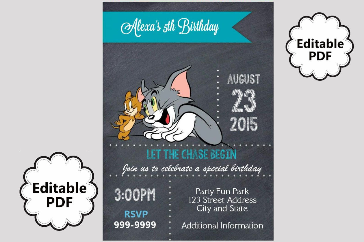 Tom And Jerry Party