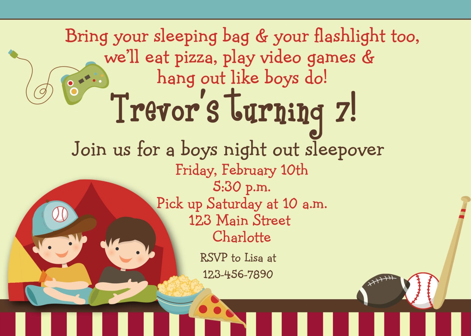 Top 13 Boy Birthday Party Invitations