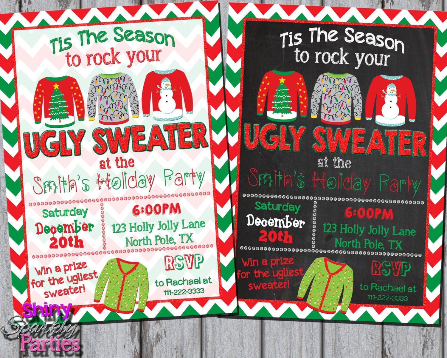 Ugly Sweater Invite
