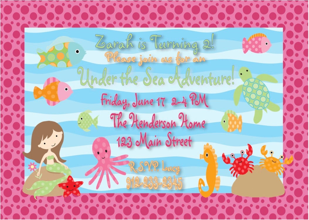 Under The Sea The Sea Baby Shower