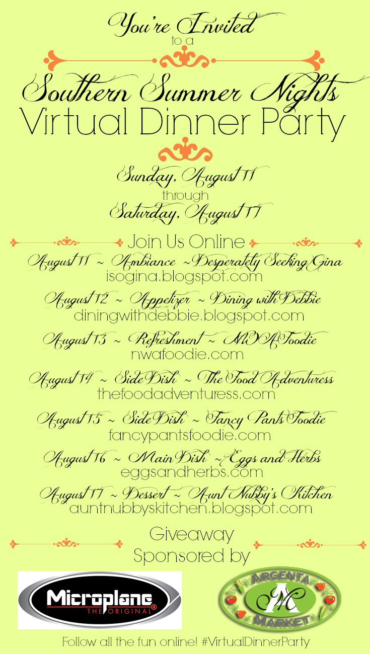 Vintage Summer Night Virtual Dinner Party Invitation Of End The