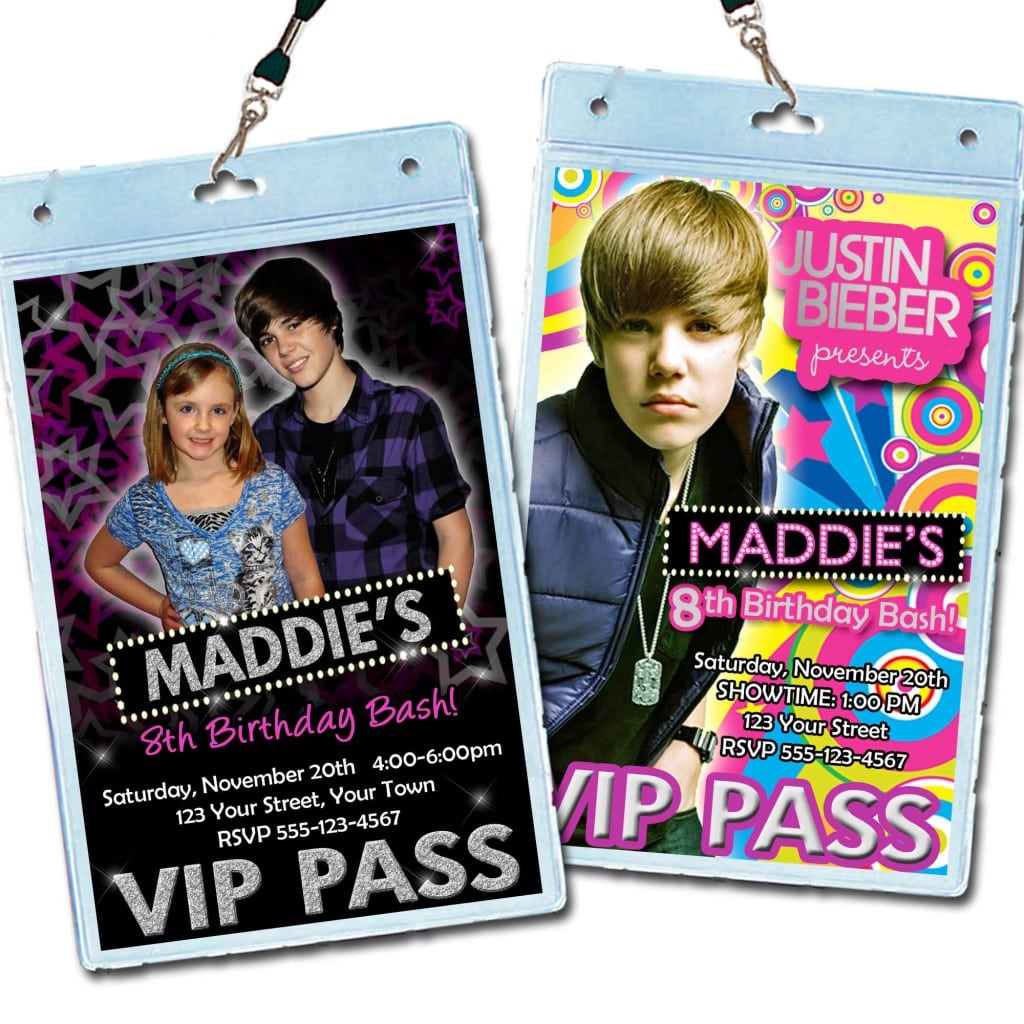 Vip Birthday Party Invitations