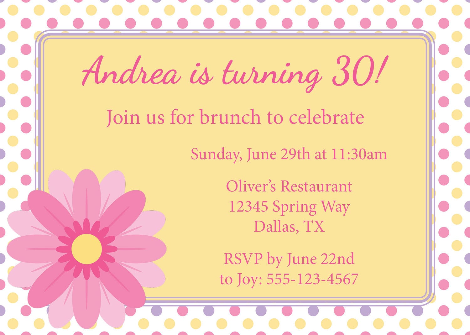 Wedding Brunch Invitation Card Design Ideas