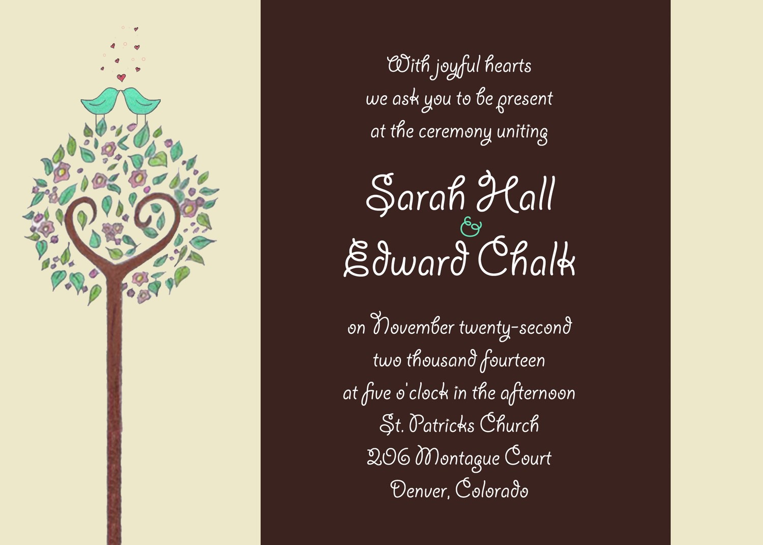 Wedding Dinner Invitation Templates