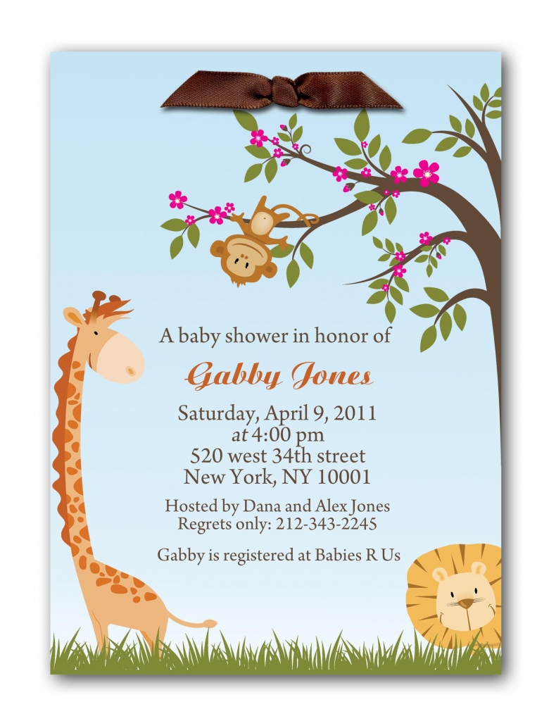Welcome Baby Party Invitation Wording