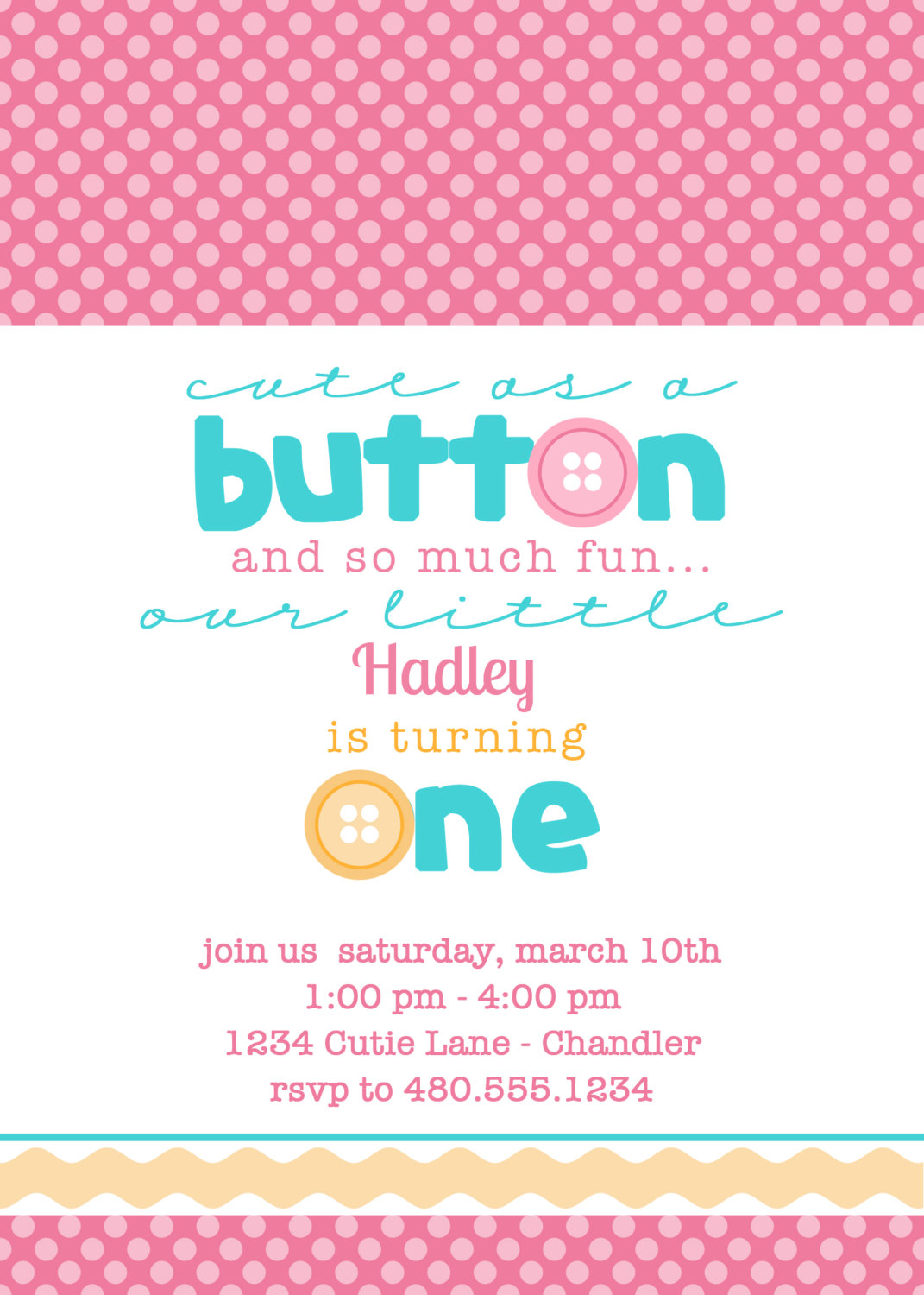 Welcome Baby Party Invitations