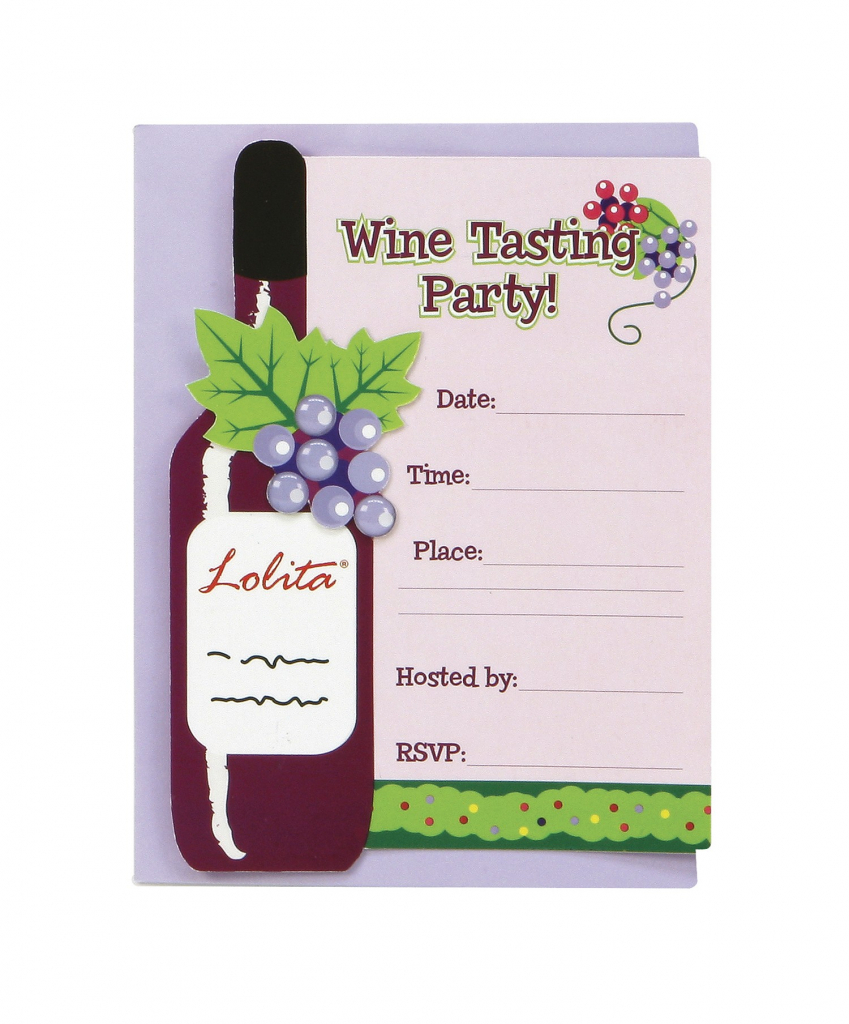 Wine Tasting Party Invitation Wording