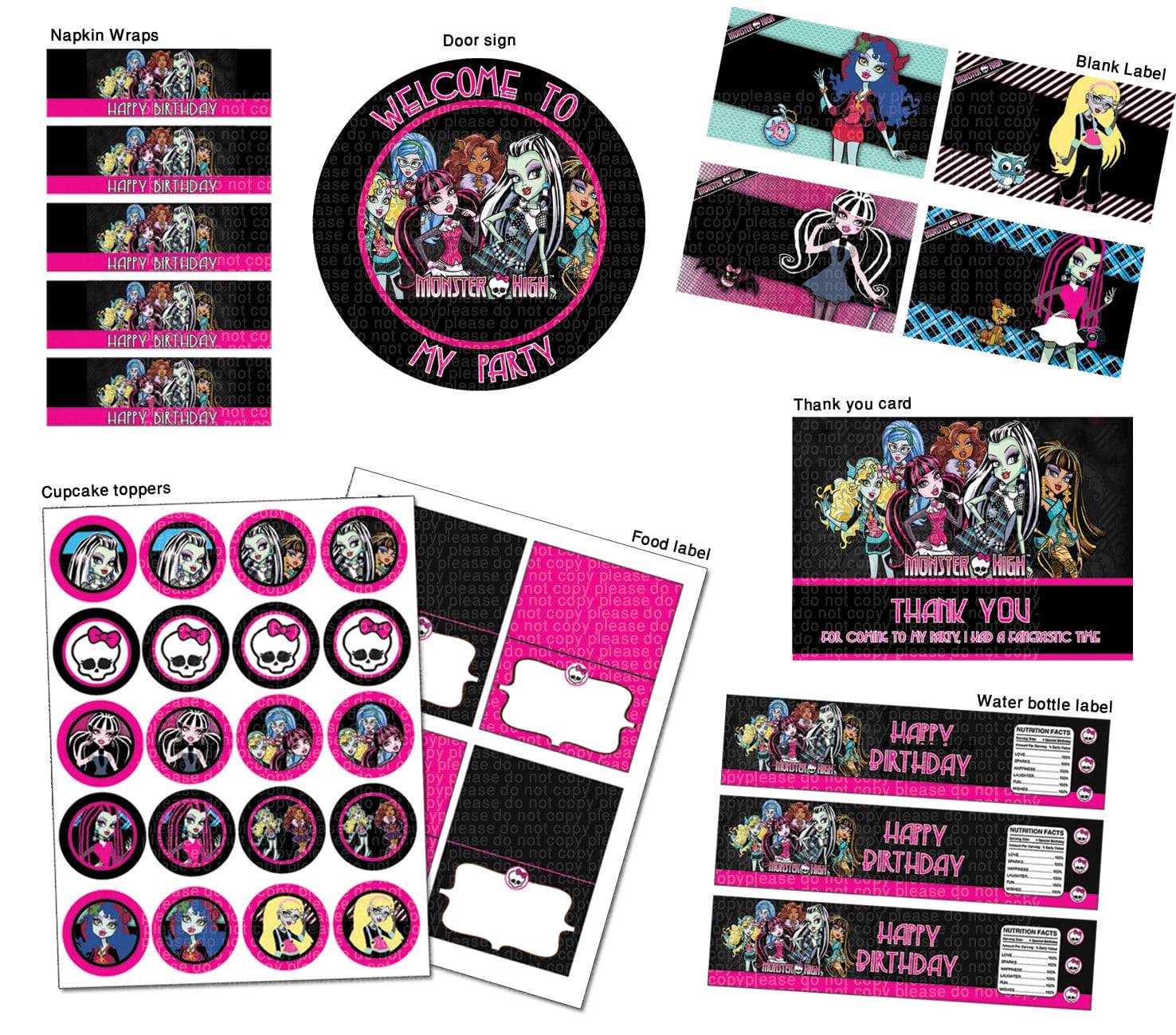 1000+ Images About FÃªte Monster High On Pinterest