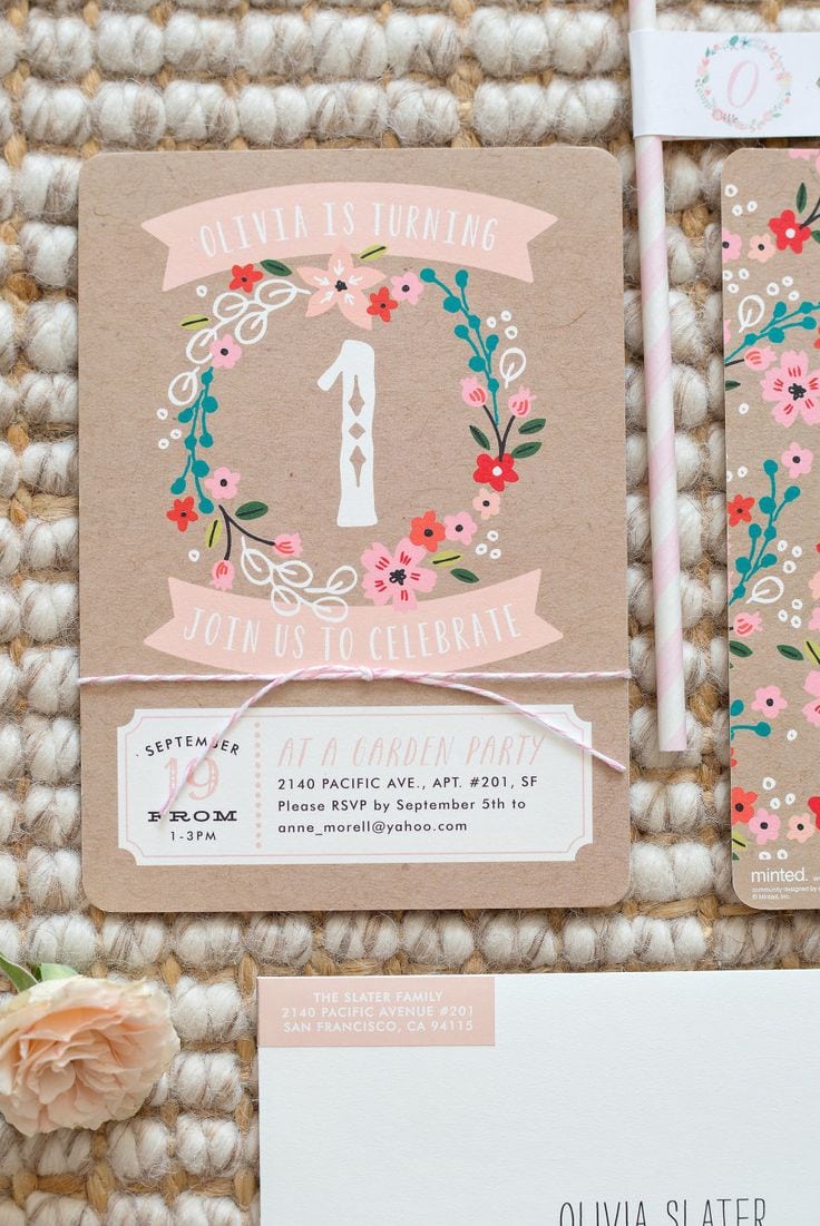 17 Best Ideas About Garden Party Invitations On Pinterest
