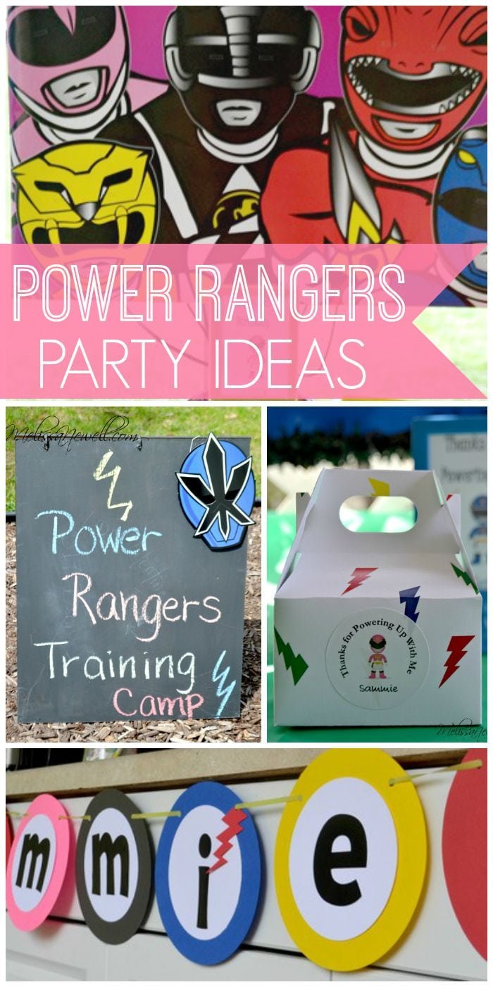 17 Best Ideas About Power Ranger Party On Pinterest