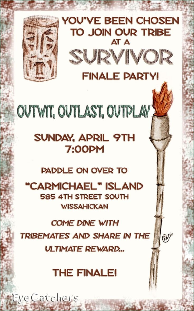 17 Best Ideas About Survivor Party Games On Pinterest