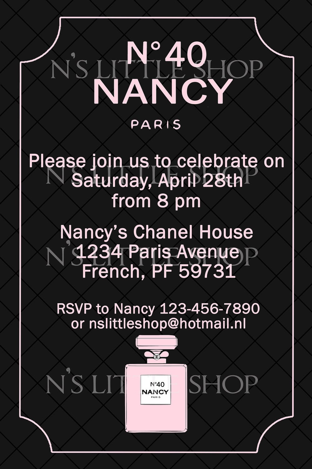 17 Best Images About Chanel Birthday Party On Pinterest