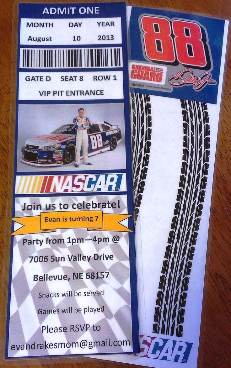 17 Best Images About Nascar Birthday On Pinterest