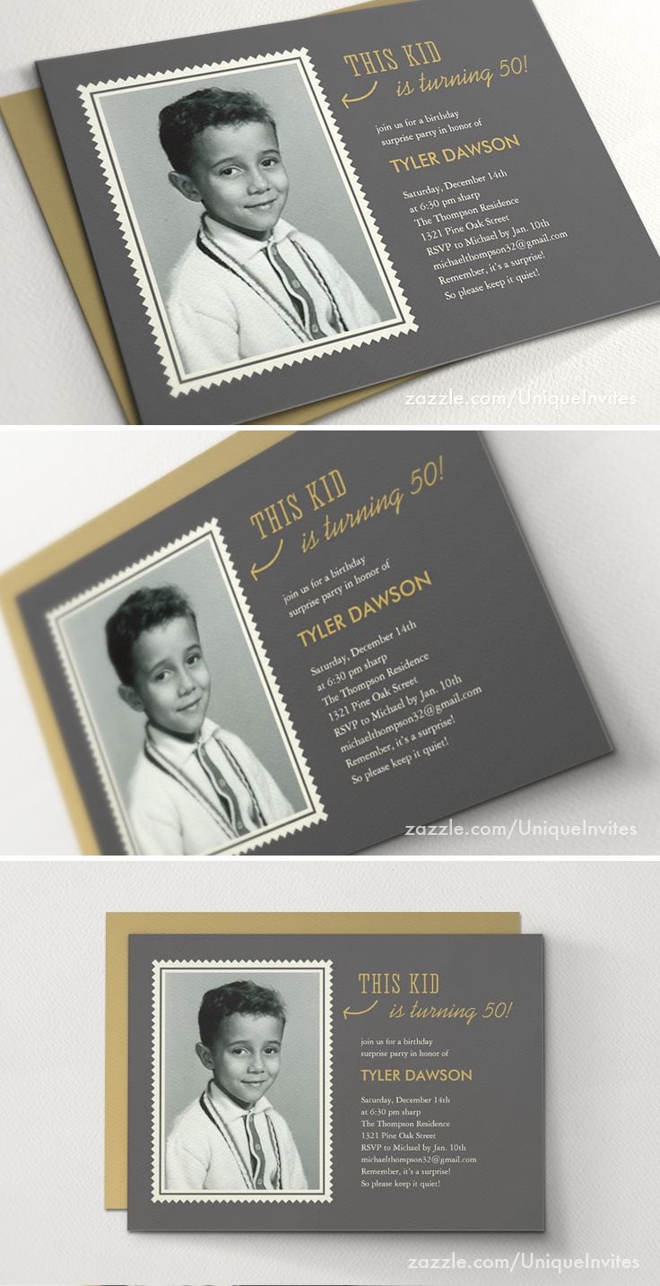 17 Best Images About Surprise Party Invitations On Pinterest