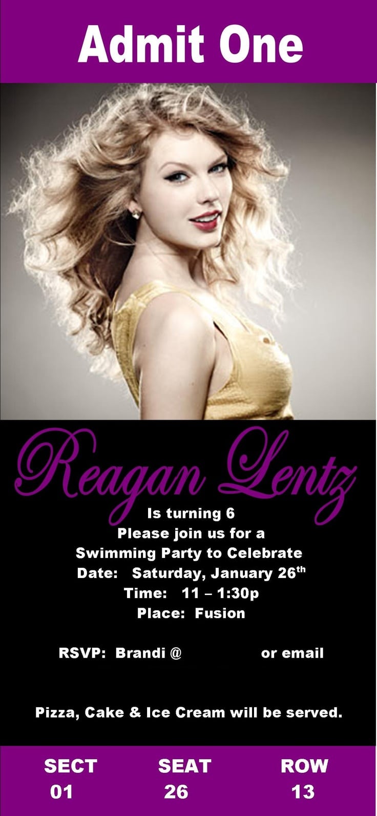 17 Best Images About Taylor Swift Birthday Party Ideas On