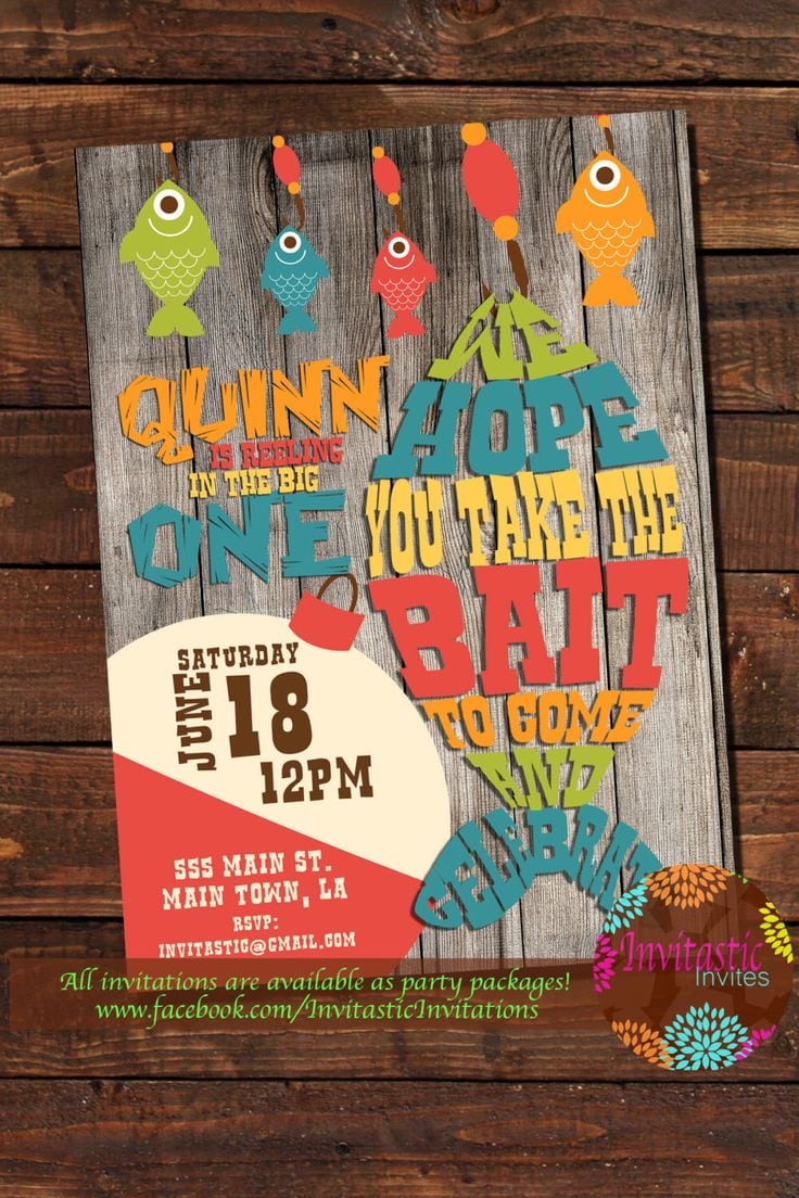25+ Best Ideas About Fishing Party Themes On Pinterest