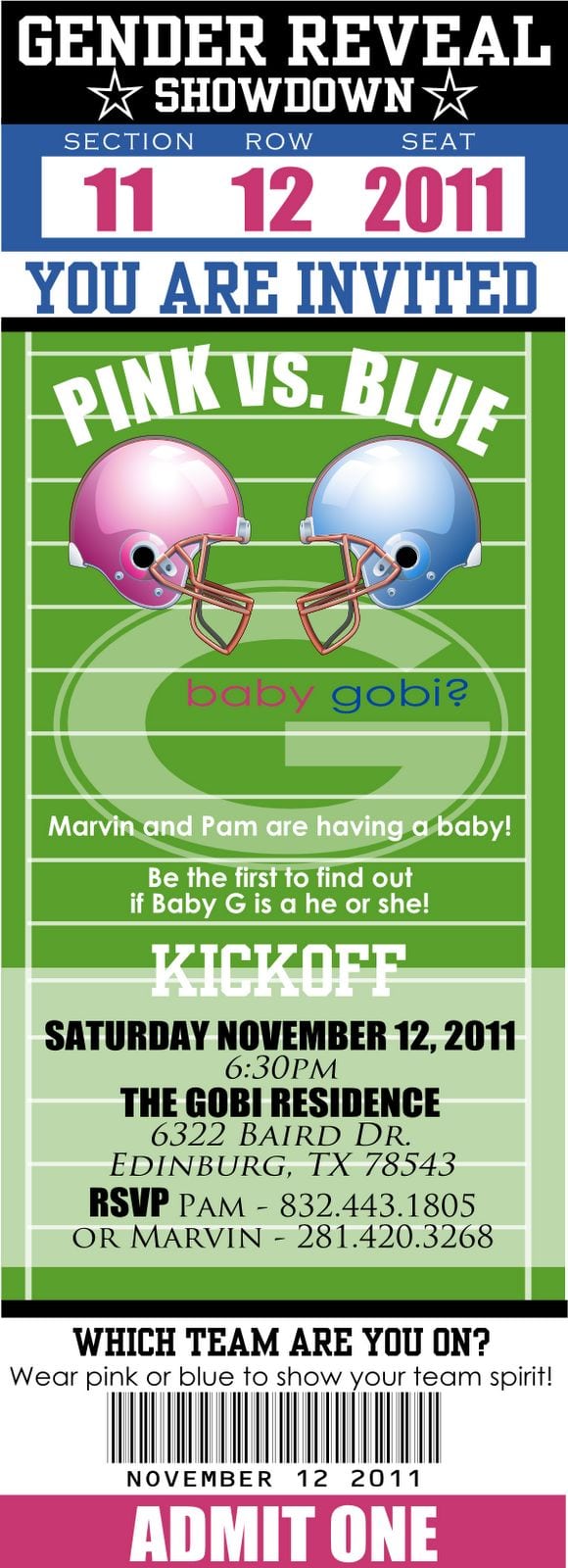 25+ Best Ideas About Football Invitations On Pinterest