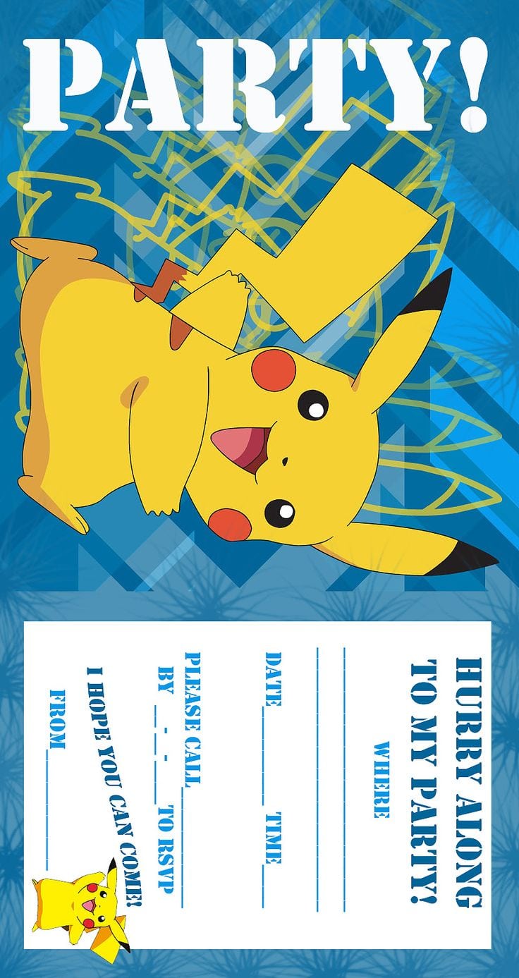 68 Best Images About Pokemon Birthday Party On Pinterest