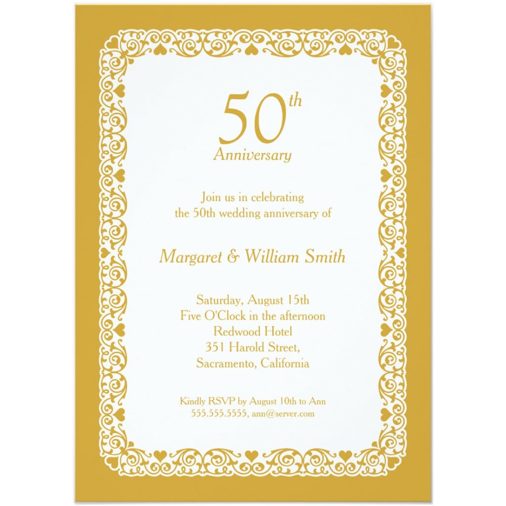 Anniversary Invitations