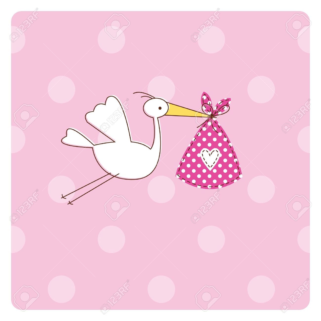 Baby Shower Invitation Card Royalty Free Cliparts, Vectors, And