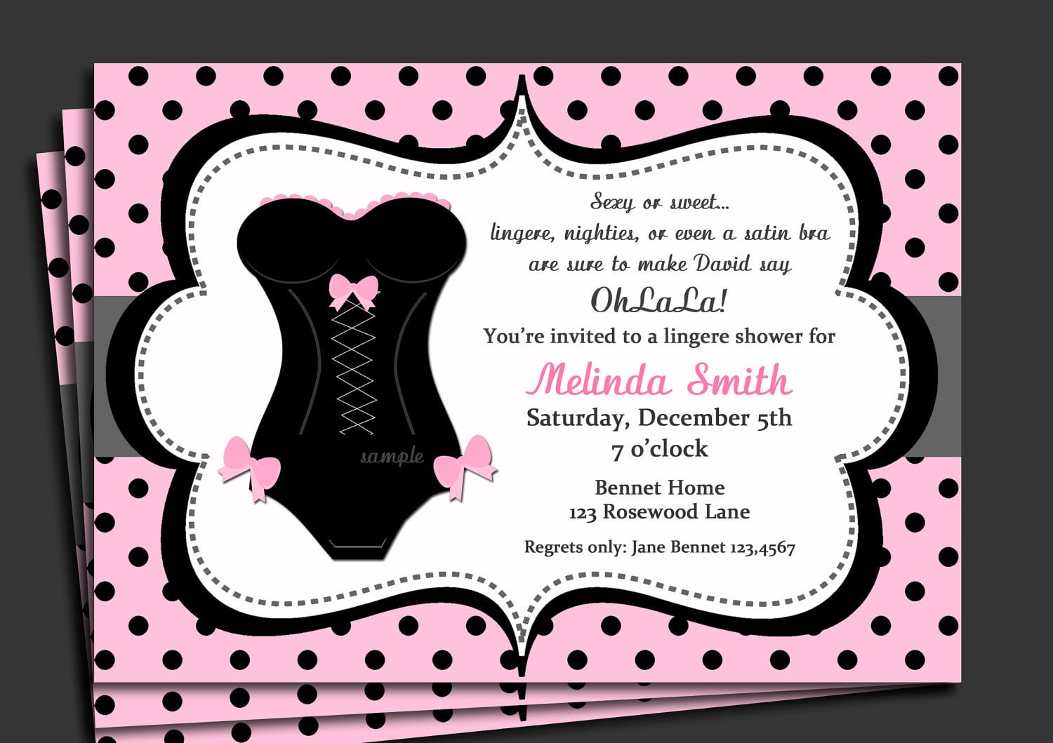 Bachelorette Party Invitation Wording