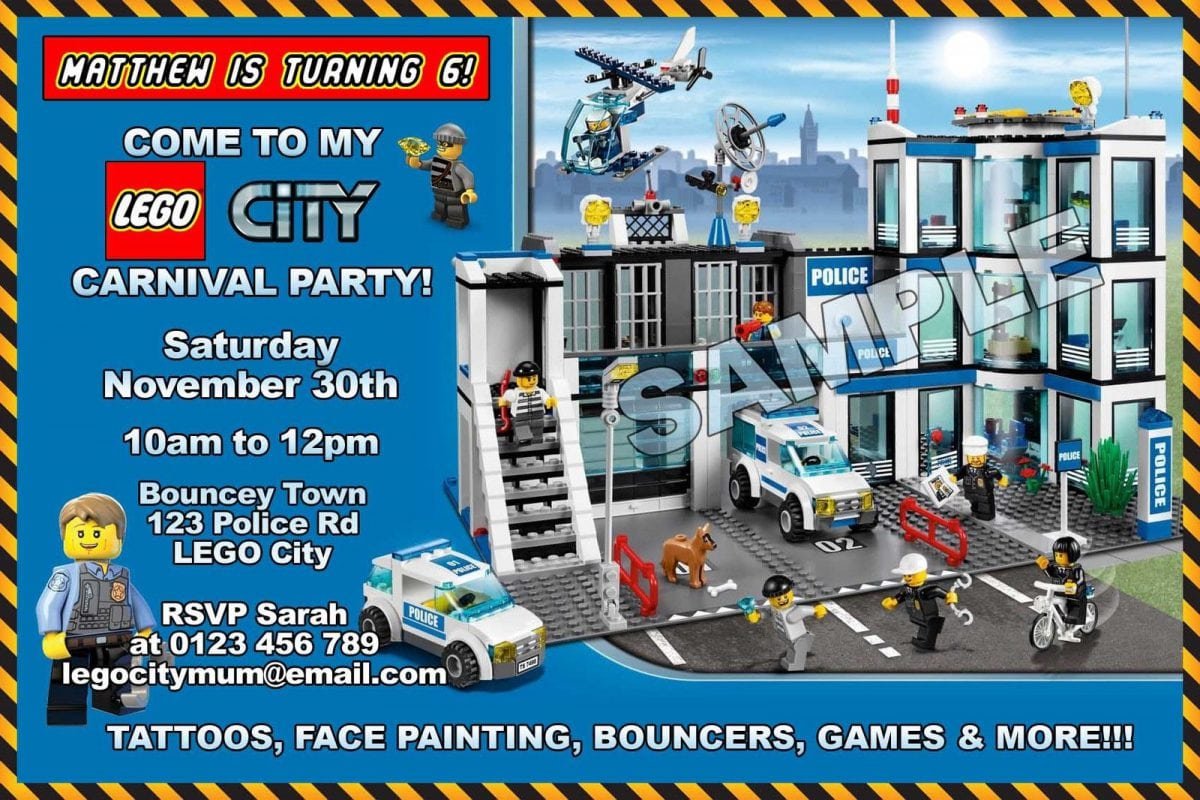 Birthday Invitations Party City