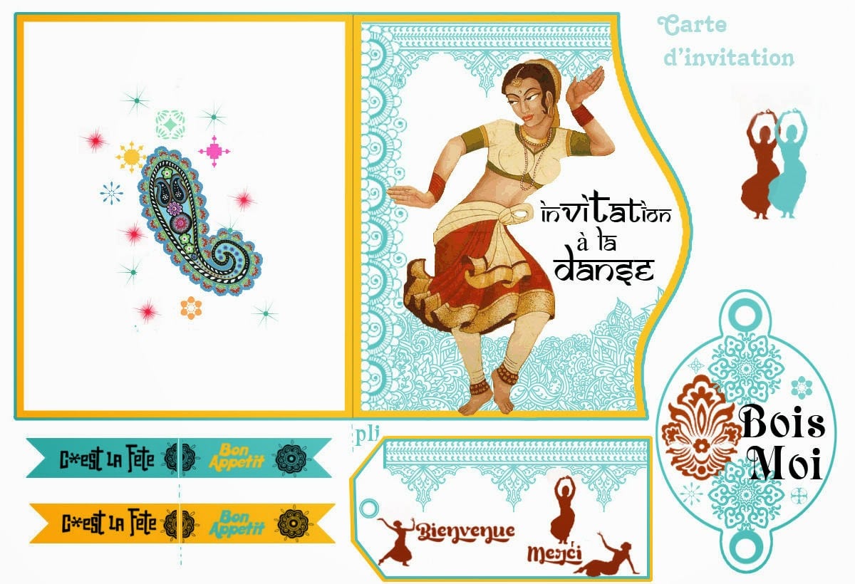 Bollywood  Free Printables