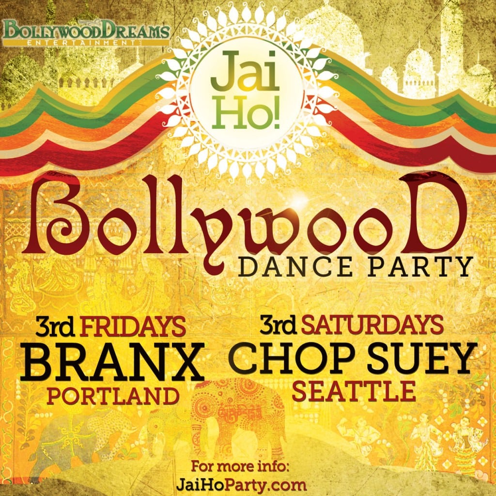 Bollywood Bass Dance Party May 18th @ Chop Suey!