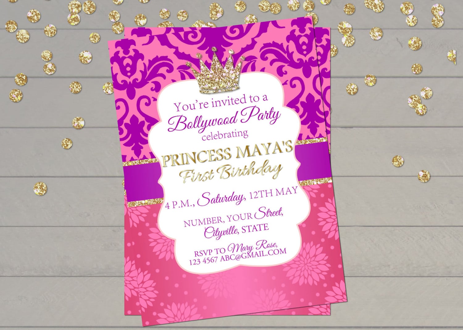 Bollywood Invitation