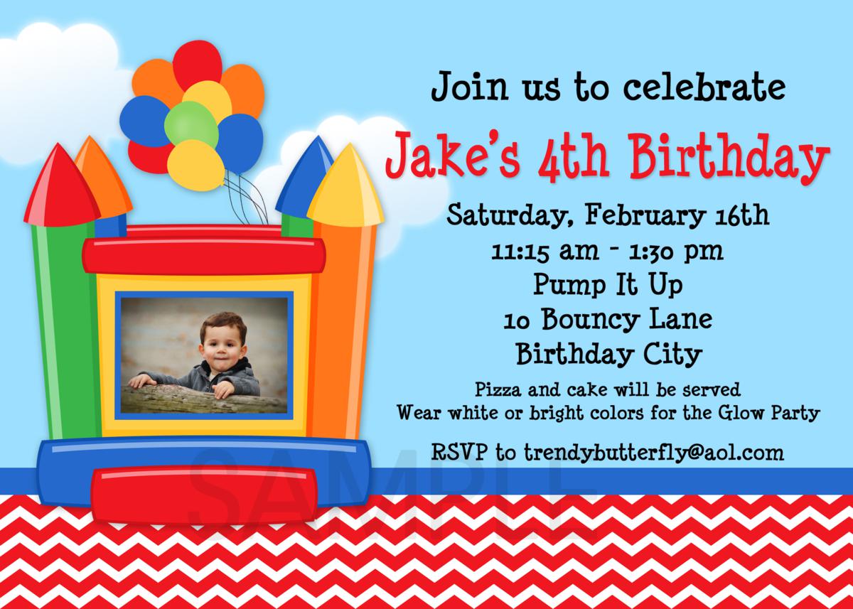Boy Birthday Invitations