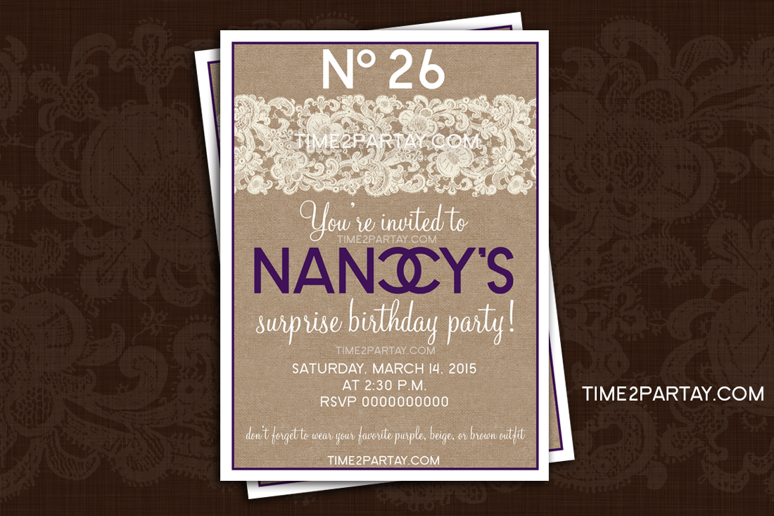 Chanel Inspired {rustic Chic} Birthday Party