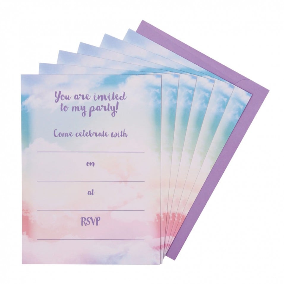 Cloud Party Invitations