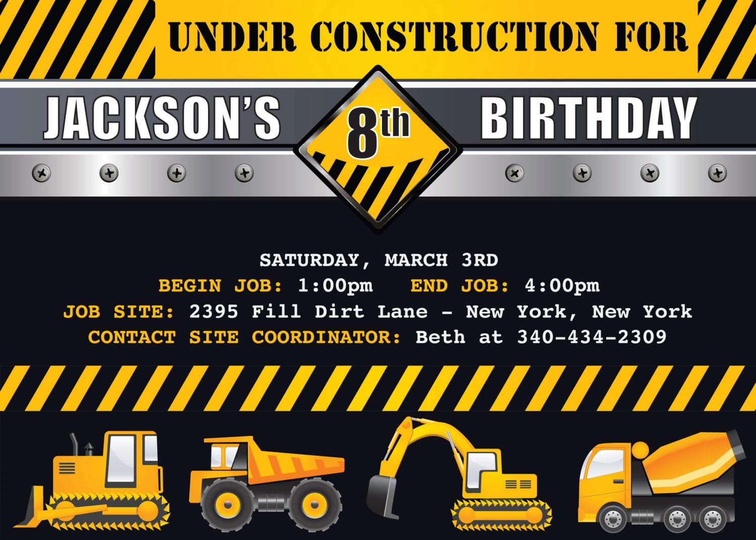 Construction Invitation