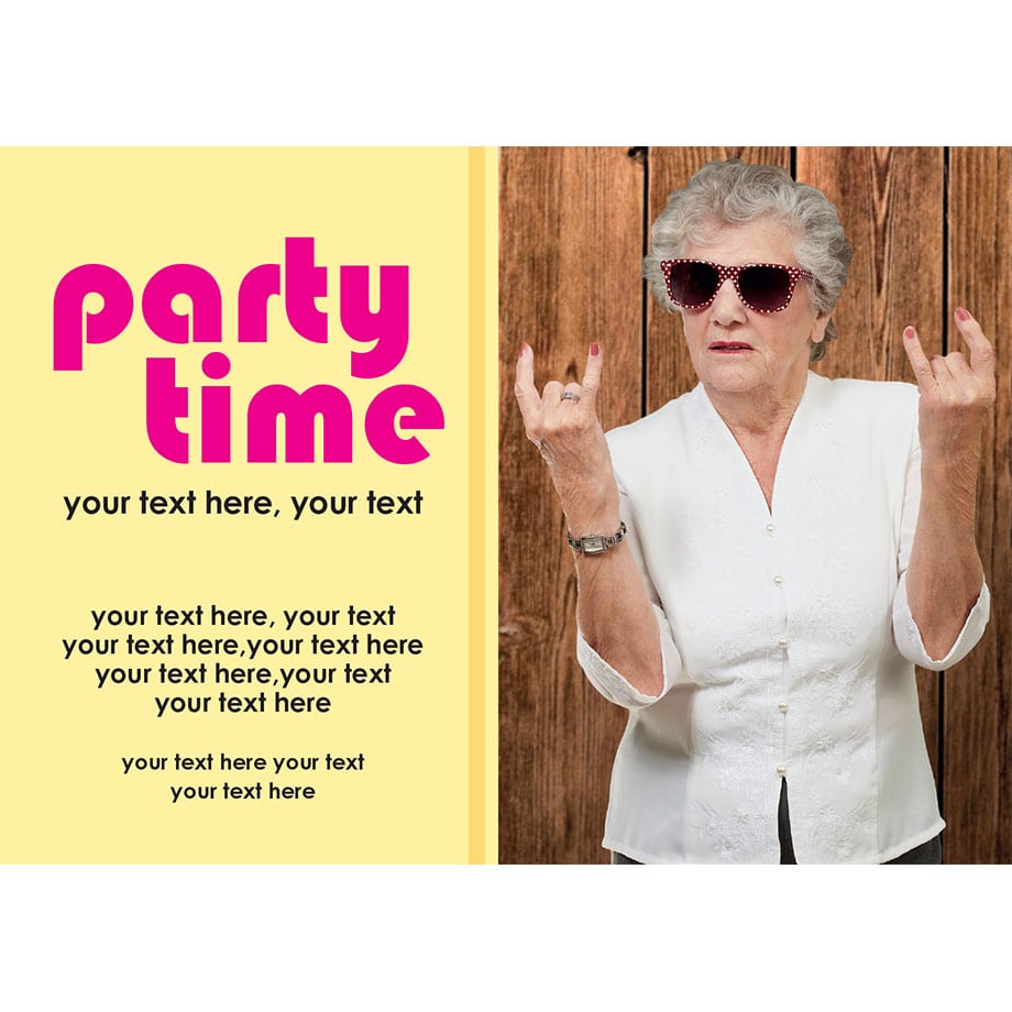 Cool Party Invitations