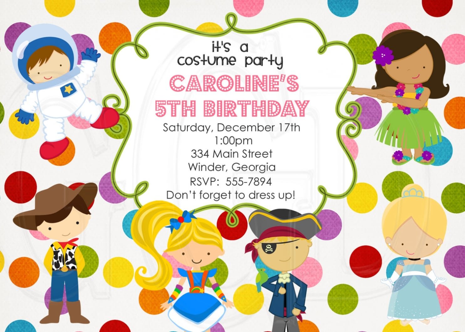 Custom Party Invitations For Your Inspiration