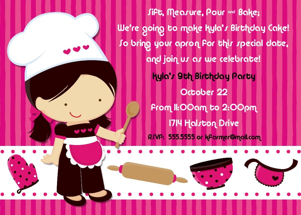Design Birthday Party Invitations Ideas About Design Birthday