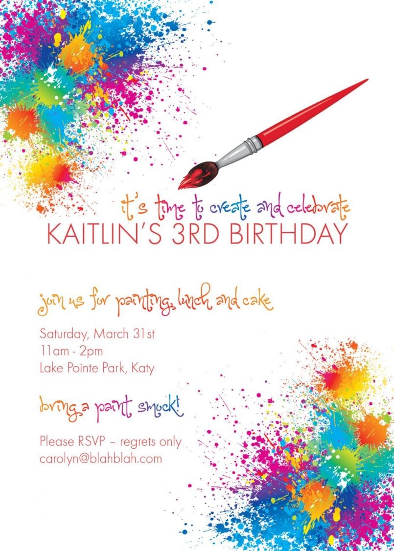 Design Classic Birthday Party Invitations Images With Image Silver