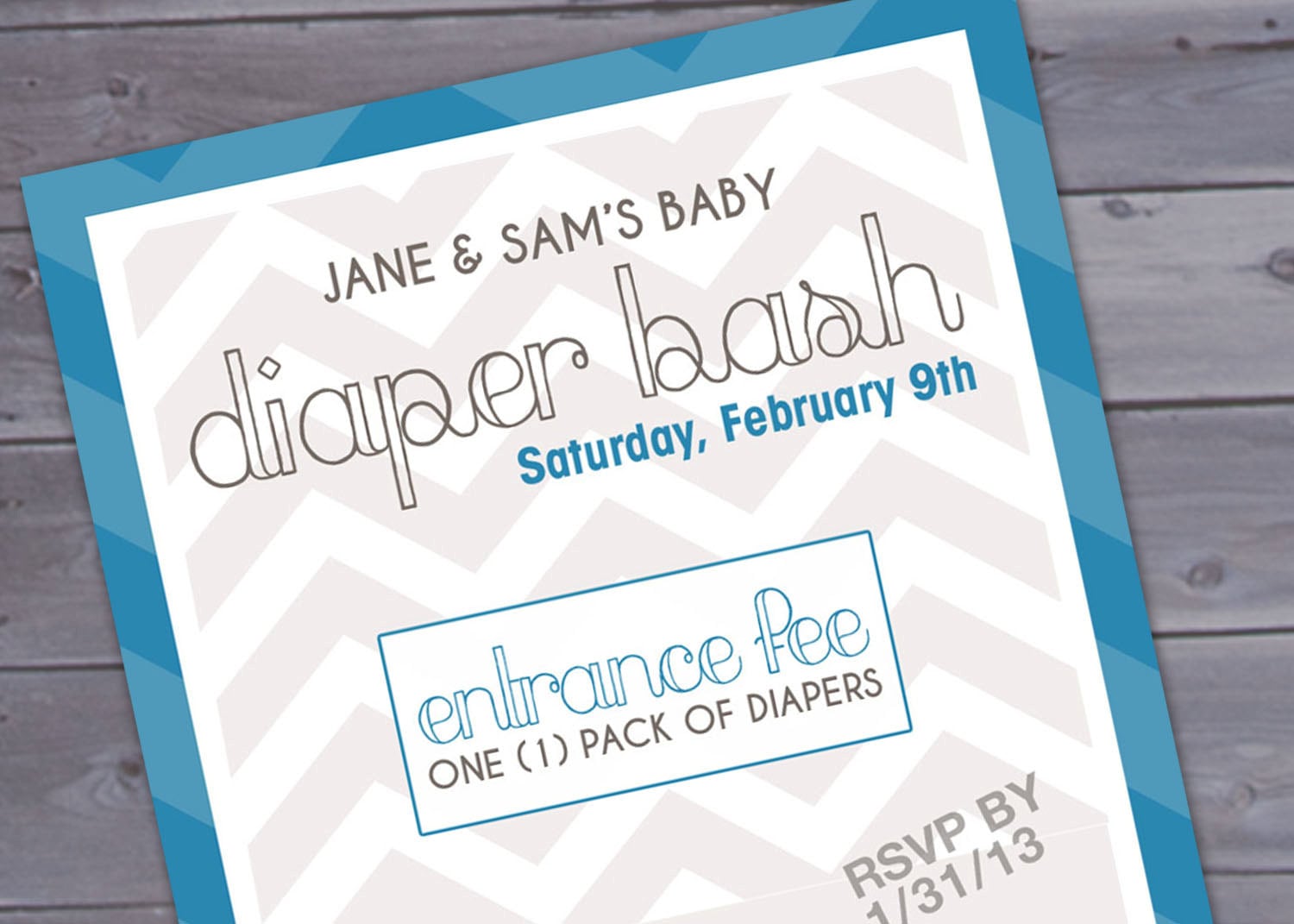 Diaper Shower Invitation Wording Ideas