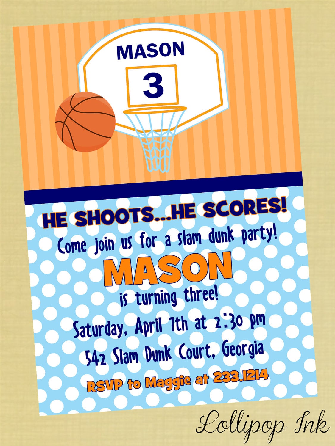 Diy Printable Invitation Card