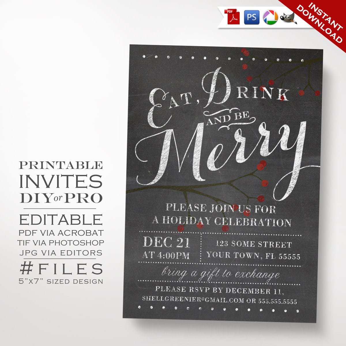 Do It Yourself Party Invitations Templates