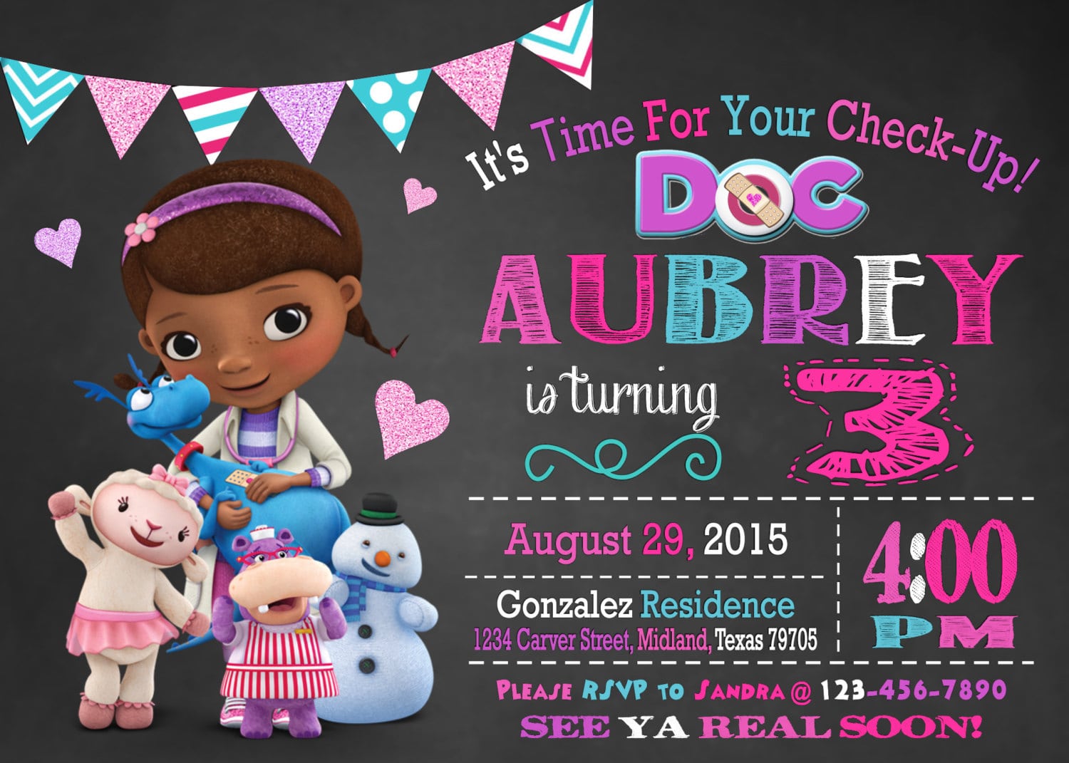 Doc Mcstuffins Birthday Party Planning, Ideas & Supplies    Party