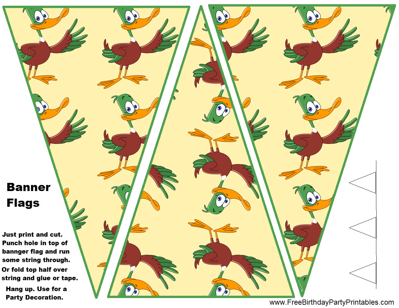 Duck Hunting Birthday Party Printables