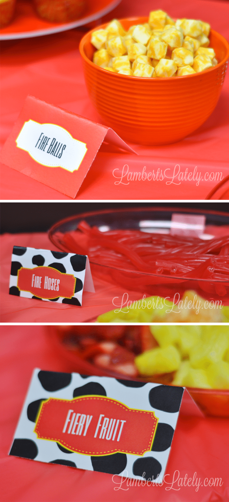 Emma Ramey’s Firetruck 3rd Birthday Party