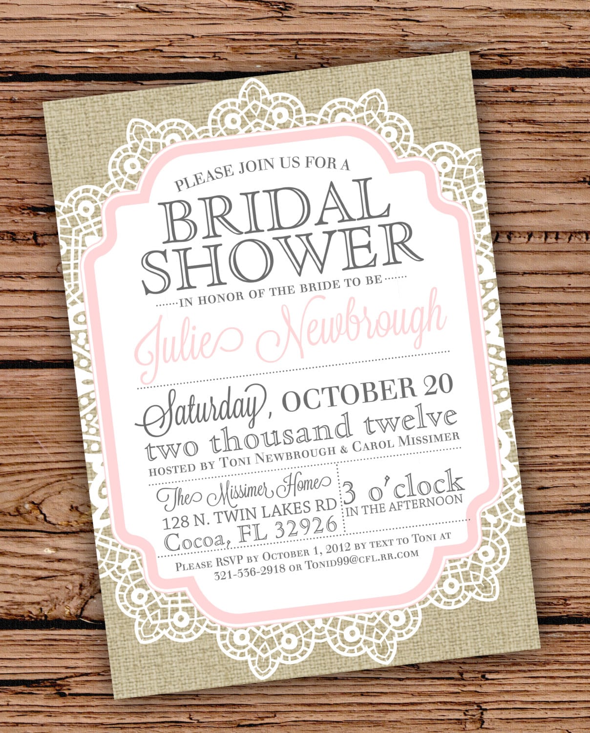 Engagement Party Invitations Melbourne