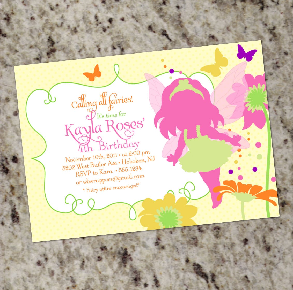Fine Fairy Garden Party Invitation Wording According Minimalist