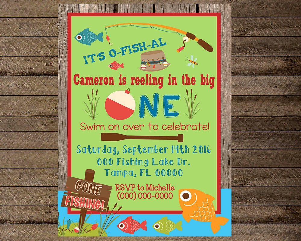 Fishing Invitations