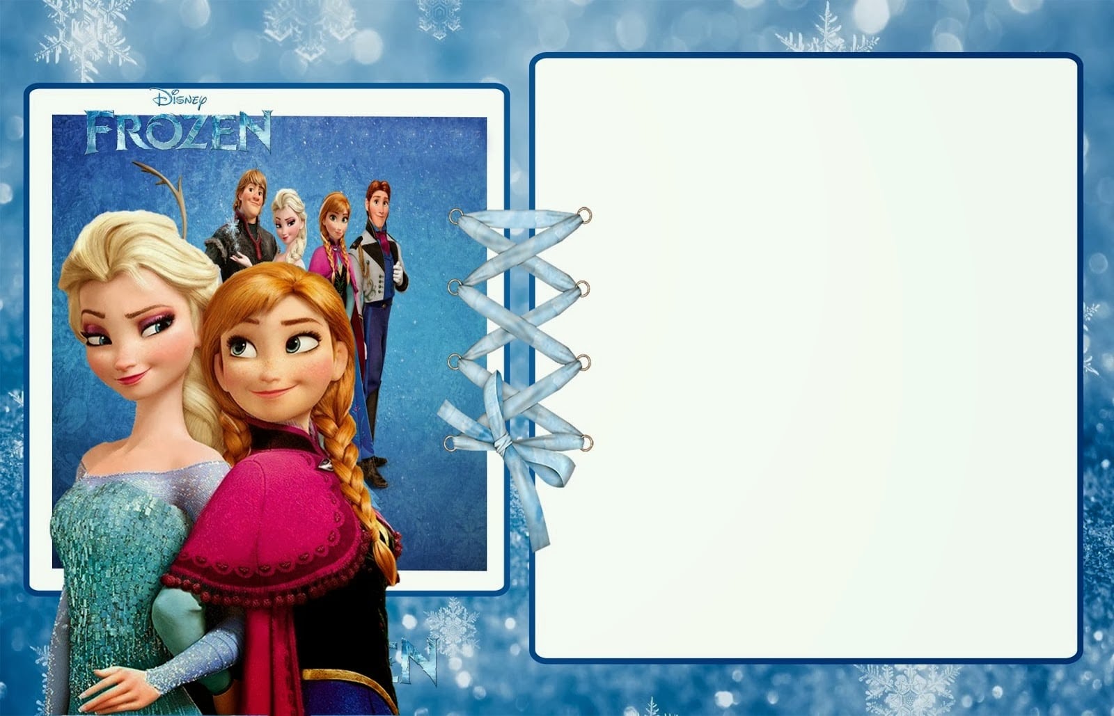 Free Frozen Birthday Party Invitations